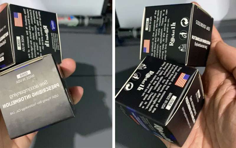 Sản phẩm viên uống rocket 1h USA chính hãng